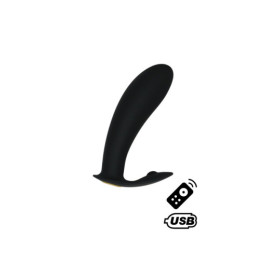 ERNEST, Mini vibromasseur avec stimulateur clitoridien USB, avec télécommande 